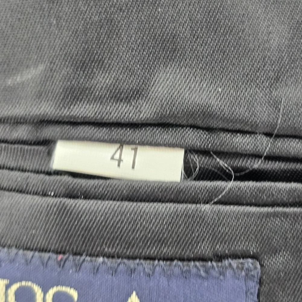 Jos. A. Bank Blazer 41 Executive Collection Black Wool Two Button Sport Coat